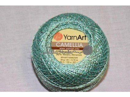 Příze lurexová Camellia 427 aqua