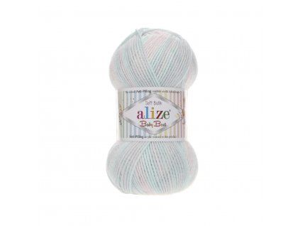 Příze Baby best batik 6623 světlá pastelová