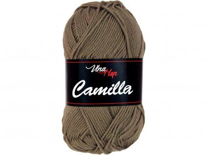 Příze Camilla 8224 hnědo-šedá