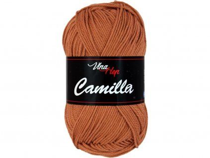 Příze Camilla 8211 hnědo-rezavá