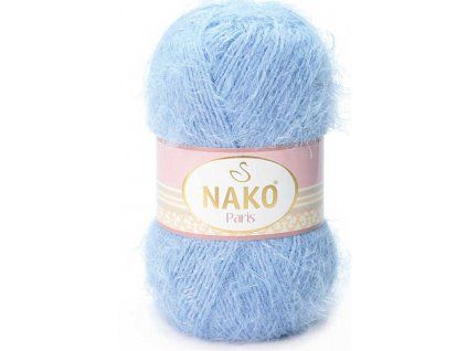 nakoparis4129blue acrylic yarns nako kalinlikweight 3 incelight 25835 36 B