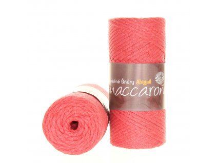 98836 bavlnene snury 3 mm tmave lososova 603 01