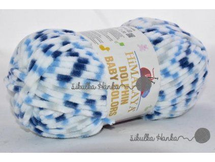 Příze Dolphin baby colors 80411 modrá