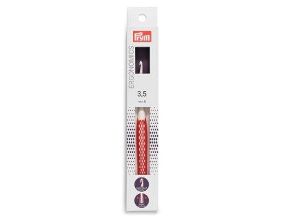 hacek na hackovani ergonomicky plastovy prym ergo velikost 3 5mm delka 16cm 85853 a