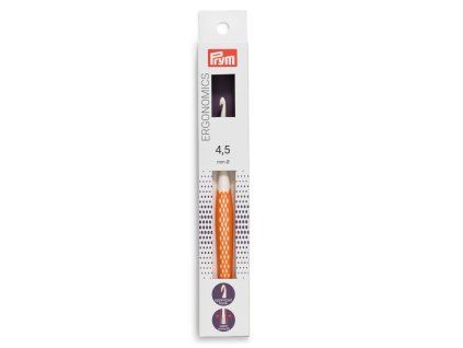 hacek na hackovani ergonomicky plastovy prym ergo velikost 4 5mm delka 16cm 85855 a