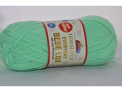 Příze Everyday bebe lux 450 zářivá mint