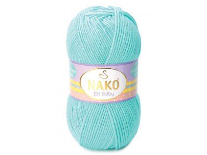 nako elit baby 10535 acik turkuaz bebe orgu iplikleri nako kalinlikweight 3 incelight 16475 37 B