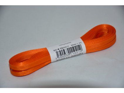 Stuha taftová 4mm 617 oranžová