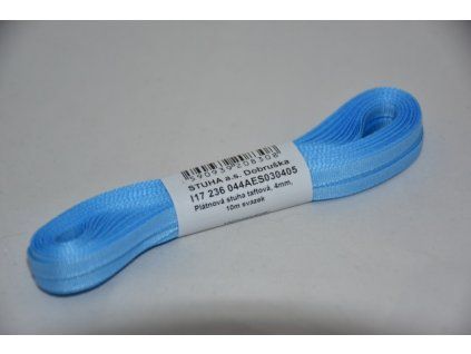 Stuha taftová 4mm 443 sv.modrá
