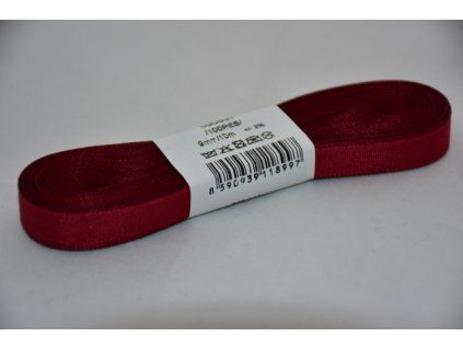 Stuha taftová 9mm 637/641 vínová