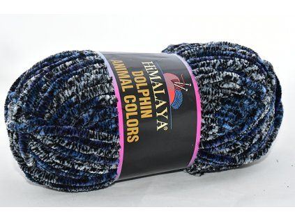Příze Dolphin animal colors 83113 modro-šedá