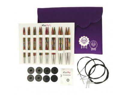 knitpro symfonie delux set vymenitelnych ihlic 13cm id60984
