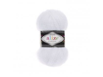 MOHAIR CLASSIC 55 White