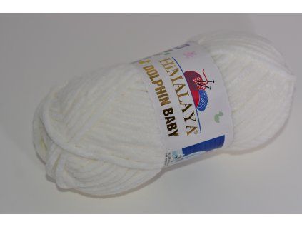 Příze Dolphin baby 80363 světlá smetanová