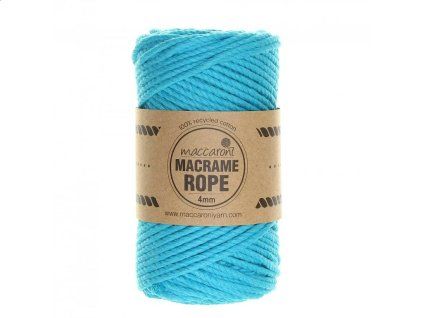 99645 rope 4 mm stredne tyrkysova 606d