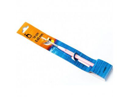 hacek na hackovani pony ocelovy s ruckou 58901 velikost 0 6mm delka 14cm 80631