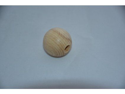Korále dřevěné 10mm, průvlek 2,8mm