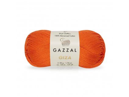 Příze Giza 2465 oranžová
