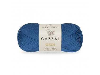 Příze Giza 2475 jeansově modrá