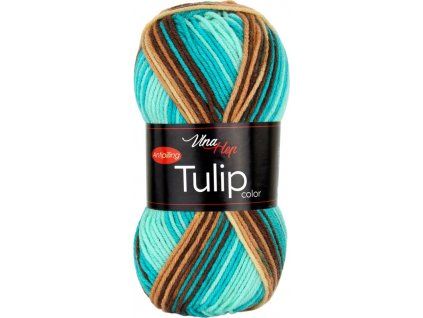 Tulip color 5215 tyrkysovo-hnědý melír