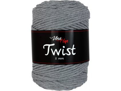Twist 5mm - 8235 tmavě šedá