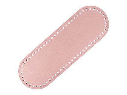 ideal dno na kabelku z ekokoze 10 x 30 cm ruzove s perletou id49788