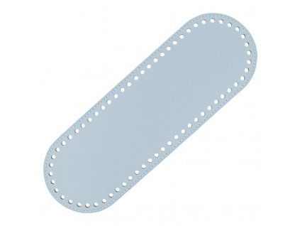 ideal dno na kabelku z ekokoze 10 x 30 cm modra id49796