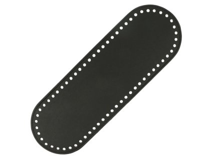 ideal dno na kabelku z ekokoze 10 x 30 cm cierna id50040