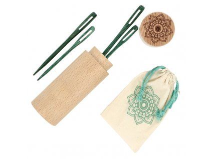 knitpro mindful drevene ihly na vlnu 4 kusy id52879