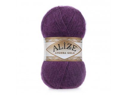 Příze Alize Angora gold 111 fialová