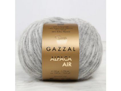 Příze Alpaca Air 78 světle šedá