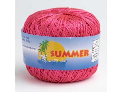 Příze Summer silk 355 jahodová
