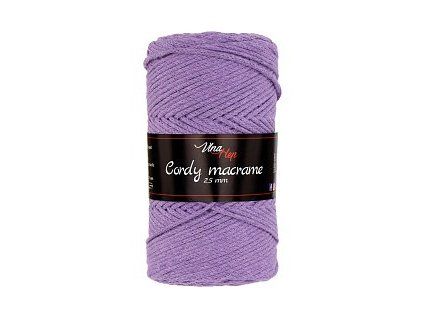 Cordy macrame VH 2,5mm 8051 fialová