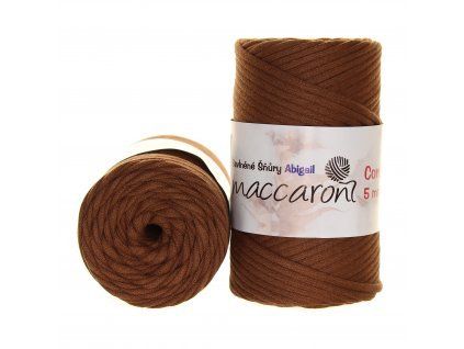 124694 bavlnene snury 5mm walnut