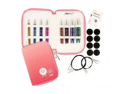 knitpro zing deluxe set vymenitelnych kruhovych ihlic 10cm id60759