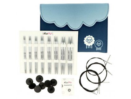 knitpro nova deluxe set kruhove ihlice 13cm id61115
