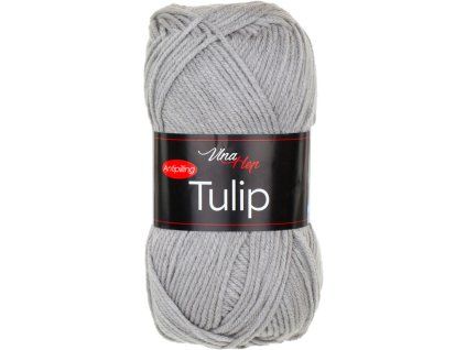 Příze Tulip 41027 středně šedá