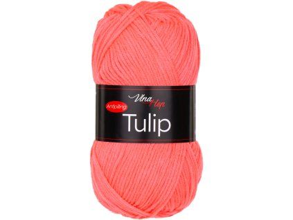 Příze Tulip 41083 zářivá oranžová