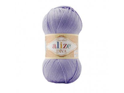 Příze Diva 324 lila