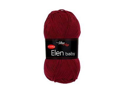 Příze Elen baby 41136 bordo