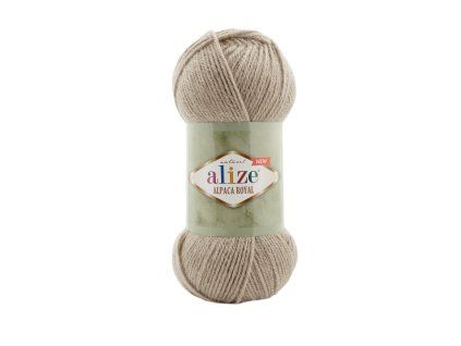 ALPACA ROYAL NEW 695 ekru melanj