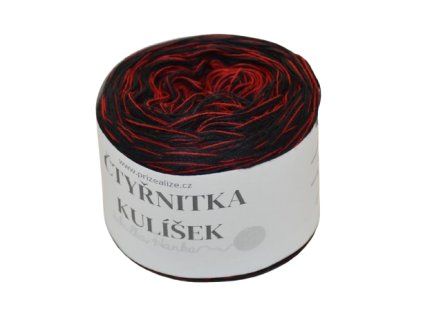 Kulíšek čtyřnitka 4N/220m - 019 bordo