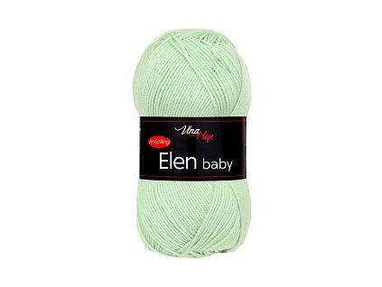 Příze Elen baby 41303 pastelová zelená