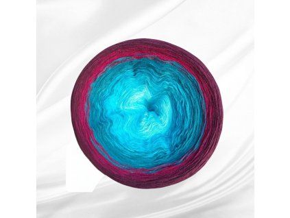 Barevné klubíčko Rosie Harmony 1000m/3N - Aurora borealis NEW