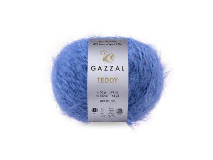 Příze Teddy 6562 nebesky modrá