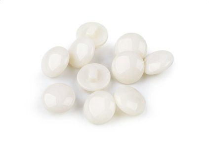 plastovýknoflík12,5mm kremova