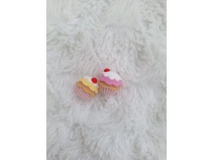 Silikonová zarážka na jehlice - Cupcak - 2ks