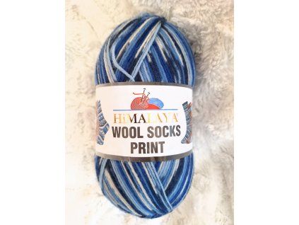 wool socks print s19 06