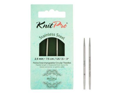knitpro mindful petite 7 5cm 2 5mm