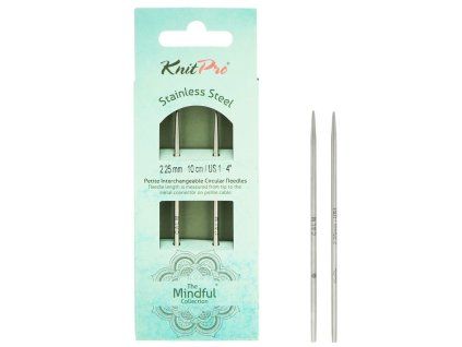 knitpro mindful petite kruhove ihlice 10cm 2 25mm